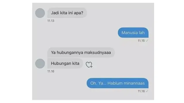 8 Chat Netizen Tanya Status Hubungan Ini Bikin Senyum Sendiri