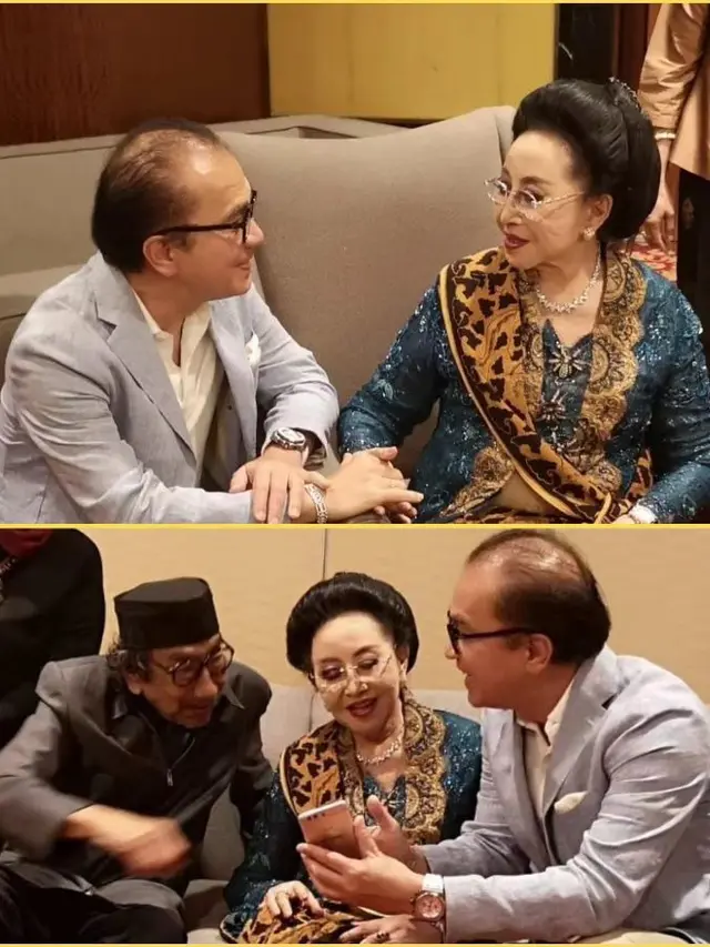 Kenangan Tantowi Yahya terhadap mendiang Mooryati Soedibyo. (Instagram/ tantowiyahyaofficial)