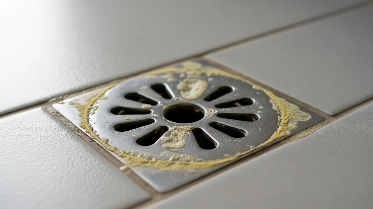 Trik Membersihkan Kerak Kuning di Floor Drain Tanpa Congkel