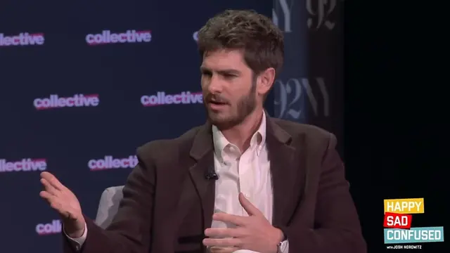 Andrew Garfield di Podcast "Happy Sad Confused" (YouTube/Josh Horowitz)