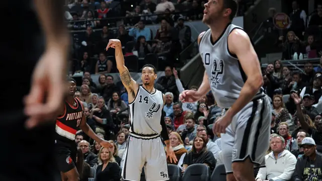 San Antonio Spurs Vs Portland Trail Blazers 