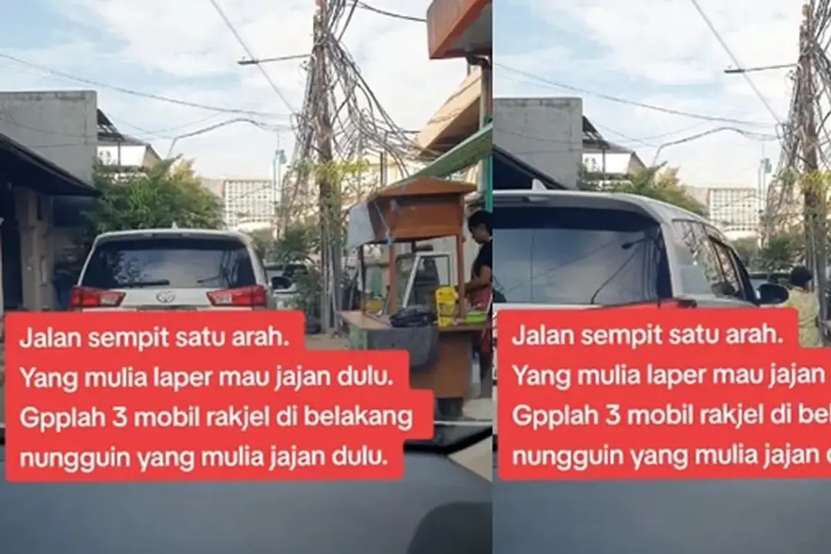 Meskipun Tak Kuasa Menahan Lapar, Jangan Menyetir Seperti Mobil Ini