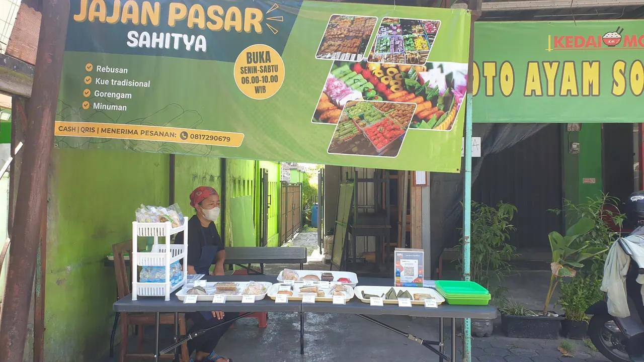 QRIS BRI Jadi Persiapan Awal Jajan Pasar Sahitya Saat Mulai Usaha, Transaksi Lebih Praktis