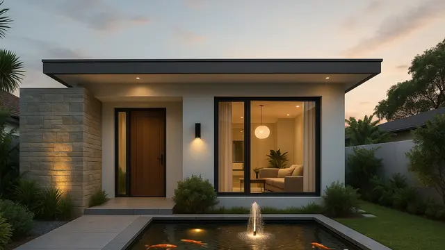 Model Rumah Minimalis 1 Lantai Ala Tahun 2025 yang Sederhana tapi Mewah/AI