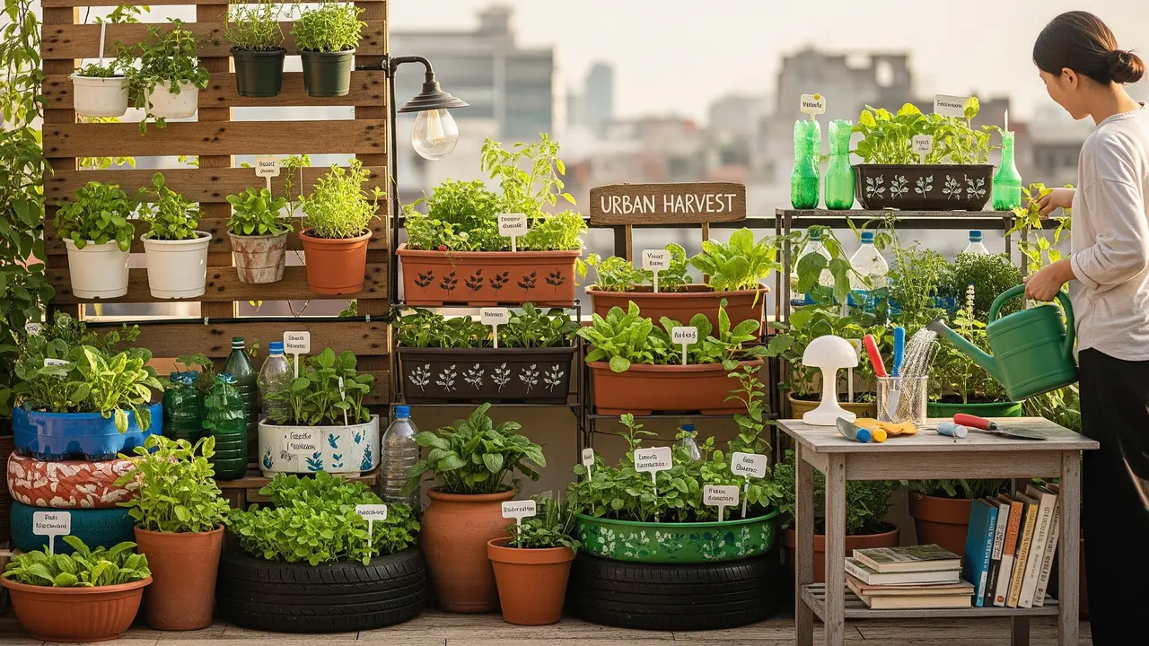 Ide Usaha Urban Farming Anti Repot/Gemini AI