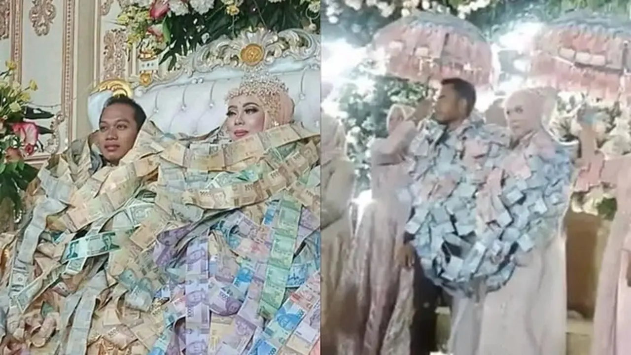 6 Baju Pengantin Orang Terlalu Kaya Ini Unik Banget, Bikin Heran