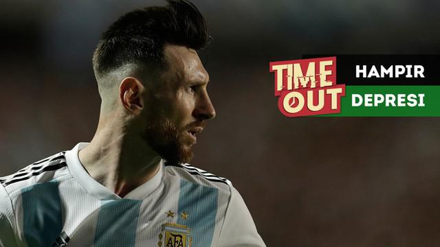 Berita video Time Out kali ini tentang bintang Barcelona asal Argentina, Lionel Messi, yang hampir depresi pada dua tahun lalu.