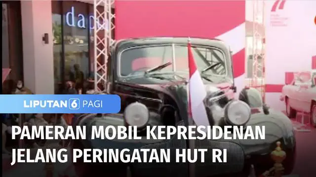 Memperingati Hari Kemerdekaan Indonesia, Kementerian Sekretariat Negara menggelar pameran arsip dan mobil kepresidenan. Mobil yang pernah digunakan semua Presiden Republik Indonesia bisa dilihat langsung dari dekat oleh masyarakat.