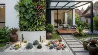 6 Ide Taman Kering dengan Kaktus dan Sukulen yang Mudah Dirawat, Cantik untuk Lahan Sempit