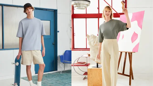 Tips Memilih T-Shirt yang Tepat Sesuai Bentuk Tubuh (photo by UNIQLO Indonesia)