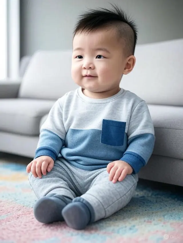 Model Rambut Bayi Laki-laki