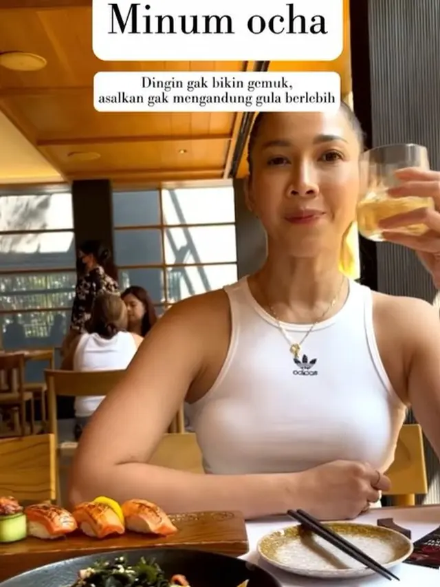 Menu makan Andrea Dian (Instagram/andreadianbimo)