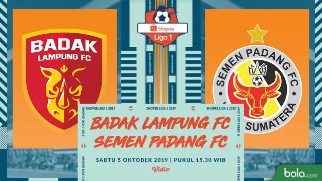 Badak Lampung FC Vs Semen Padang