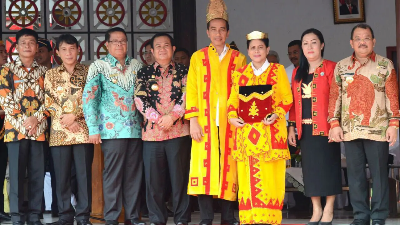 Jokowi di Nias