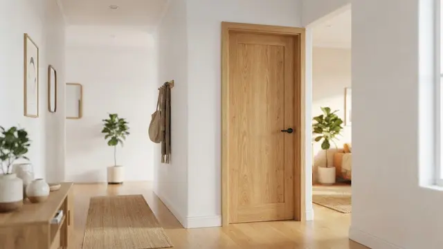 Warna Pintu untuk Rumah dengan Dinding Putih