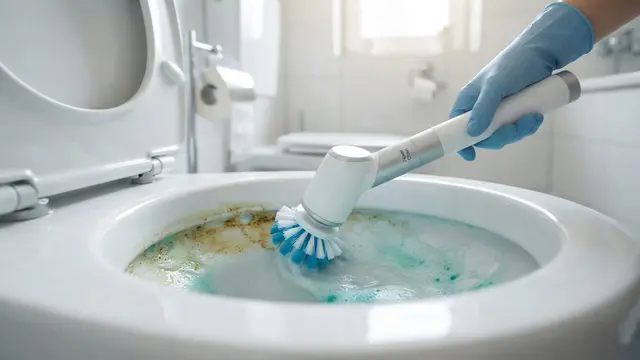 Bersihkan Toilet dengan Sikat Elektrik