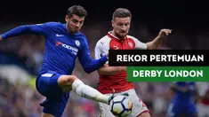 Rekor Pertemuan Derby kota London antara Arsenal vs Chelsea di Premier League