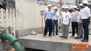 Citizen6, Jakarta: Seperti Gardu Induk dan Gardu Distribusi yang berada di lokasi rawan banjir dengan membangun tanggul, pelebaran saluran air, memasang pompa penyedot air serta memasang batu pemecah ombak. (Pengirim: Agus Trimukti)