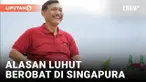 HAMPIR SEBULAN SAKIT, INI ALASAN LUHUT BINSAR PANDJAITAN BEROBAT KE SINGAPURA