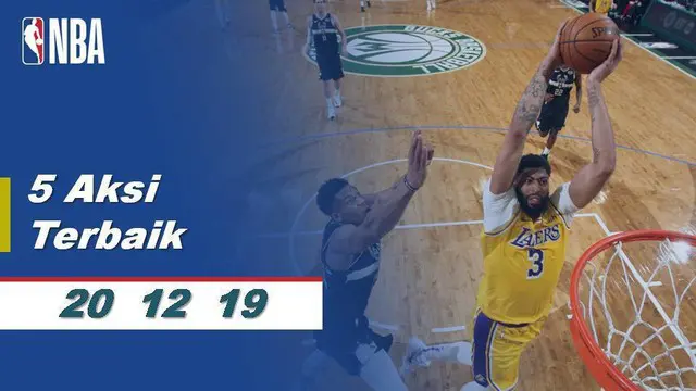 Berita Video 5 Aksi Pemain Terbaik NBA pada tanggal 20 Desember 2019