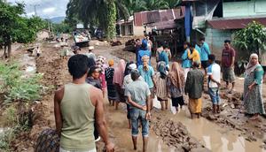 Potret Memilukan Wilayah Terdampak Banjir di Tapsel