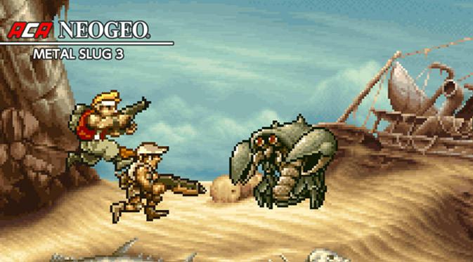 Metal Slug 3 adalah judul gim lawas yang bisa dimainkan kembali di Nintendo Switch. (Doc: Nintendo)