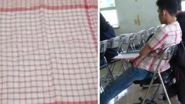 7 Momen Ngakak Motif Baju Mirip Benda Sekitar