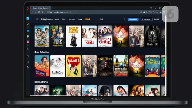 Ilustrasi Disney Plus Hotstar.
