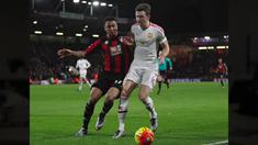 Bournemouth berhasil meraih kemenangan 2-1 atas Manchester United dalam laga pekan ke-16 Premier League yang berlangsung di Vitality Stadium, Minggu (12/12/2015) dini hari WIB.