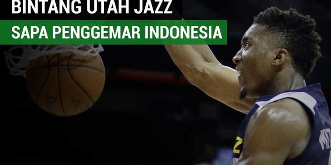 VIDEO: Bintang Utah Jazz Sapa Penggemar Basket Indonesia