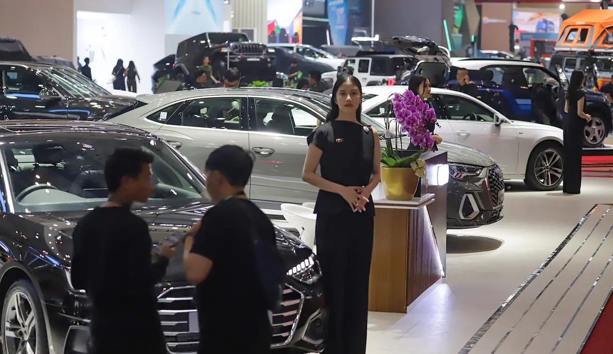 GIIAS 2025 diharapkan bisa menjadi energi tambahan bagi emiten sektor otomotif dalam mendongkrak pertumbuhan kinerja pada tahun ini. (merdeka.com/Arie Basuki)