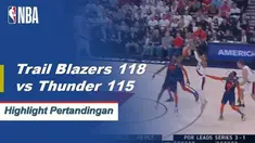 Damian Lillard merobohkan pemenang pertandingan dan mencetak 50 poin untuk memimpin Portland dalam kemenangan Game 5 atas Oklahoma City.