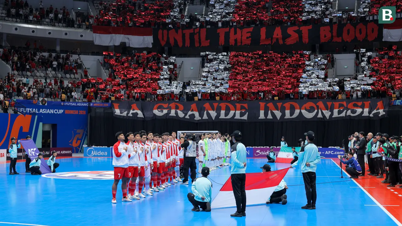 Foto: Berikan Perlawanan hingga Titik Darah Penghabisan, Timnas Futsal Indonesia Tunduk dari Iran Melalui Adu Penalti di Piala Asia