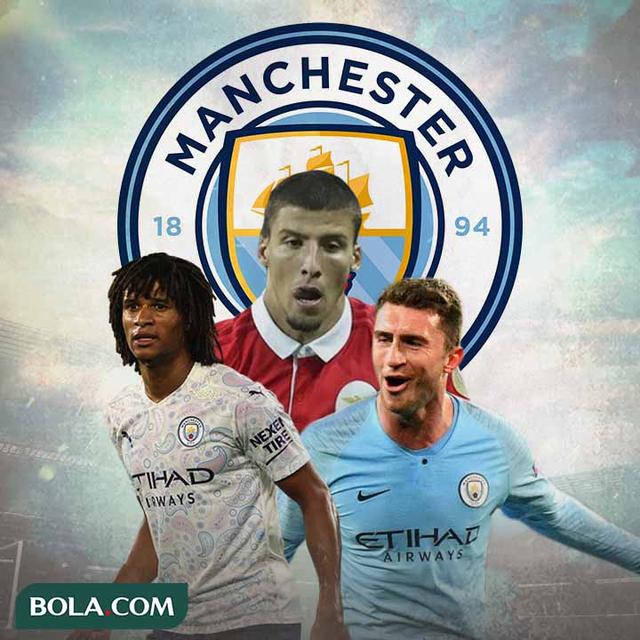 Manchester City - Nathan Ake, Ruben Dias, Aymeric Laporte