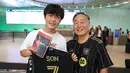 Bintang Timnas Korea Selatan itu memilih meninggalkan klub London Utara meski masih memiliki kontrak dua tahun. (Patrick T. Fallon/AFP)
