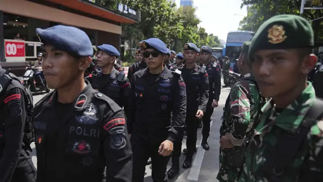 Jaga Kondusivitas Jakarta, TNI-Polri Gelar Patroli Bersama dalam Skala Besar