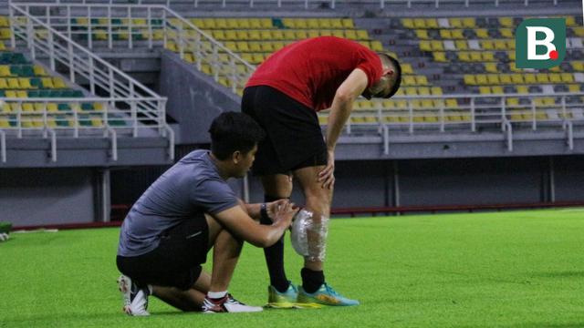 Foto: Sandy Walsh Latihan Terpisah, Debut Di Kampung Halaman Leluhur Ambyar