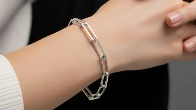 Paperclip Chain Bracelet