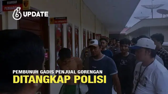 Pembunuh Gadis Penjual Gorengan Ditangkap Polisi