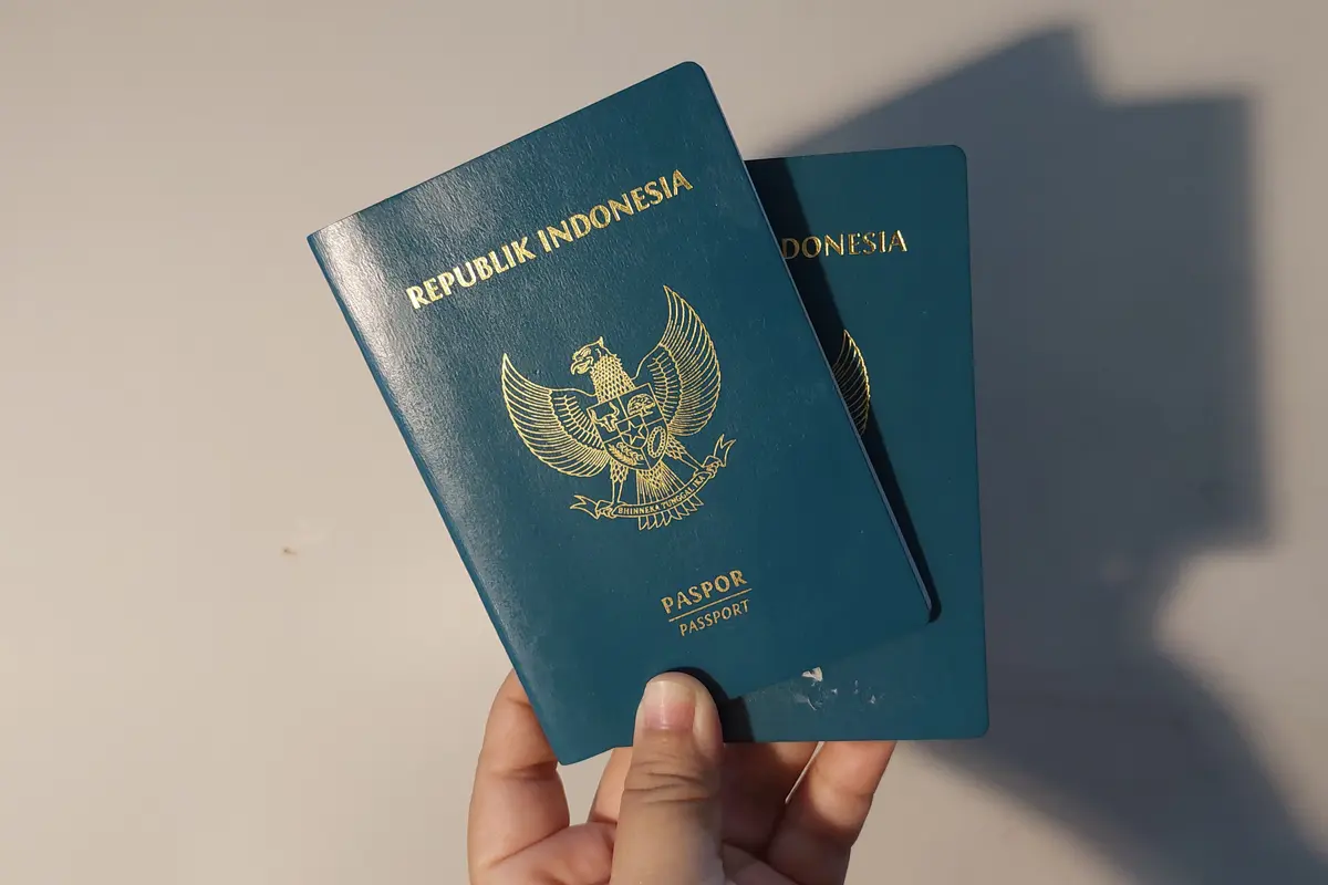 Ilustrasi Paspor Indonesia