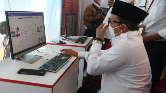 Ada Pojok Baca Digital di Taman Baca Trunojoyo Malang
