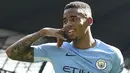 7. Gabriel Jesus (Manchester City) - 4 Gol. (AFP/Paul Ellis)