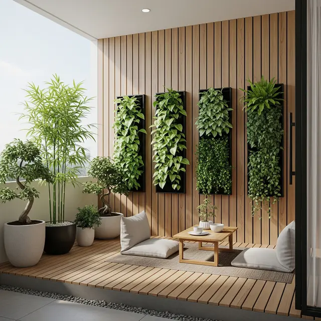 Model Teras Rumah Ala Jepang Minimalis dengan Sentuhan Hijau yang Bebas dari Ular