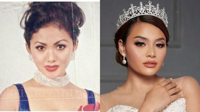 6 Beda Gaya Foto Remaja Krisdayanti dan Aurel Hermansyah, Bak Pinang Dibelah Dua