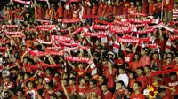 Aksi The Macz Man saat PSM Makassar bertanding. (Google)