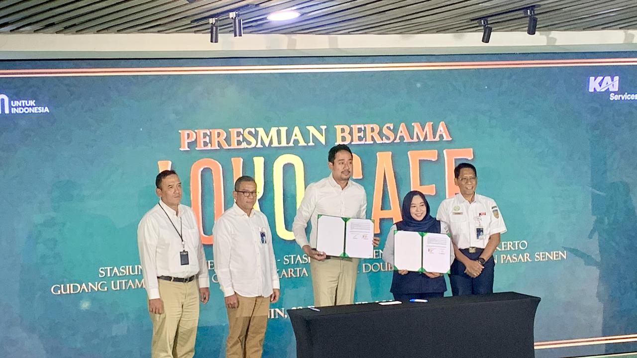 KAI Gandeng BRI Hadirkan Transaksi Digital di Loko Cafe dan Resto on Train