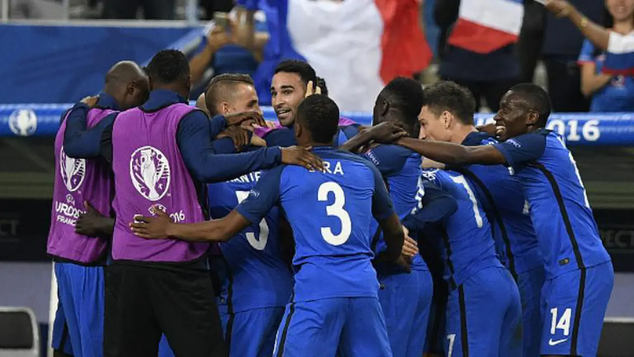 Prancis vs Rumania