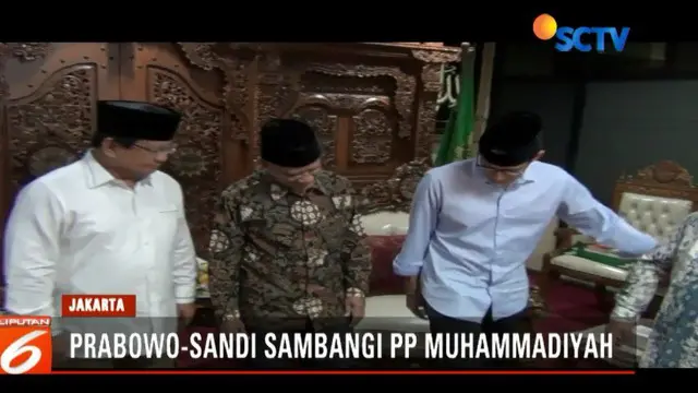 Menurut Prabowo, kedatangannya ke Pimpinan Pusat Muhammadiyah untuk melakukan silahturahmi karena Muhammadiyah merupakan ormas yang besar dan bersejarah.