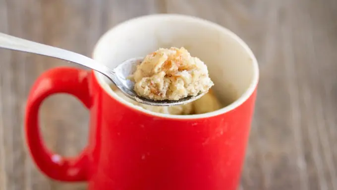 Banana Cinnamon Cake, Kue Pisang dalam Gelas Mug