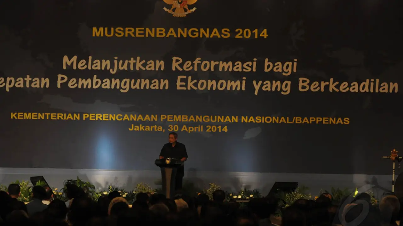 Di Acara Musrenbangnas SBY Ucap Salam Perpisahan 